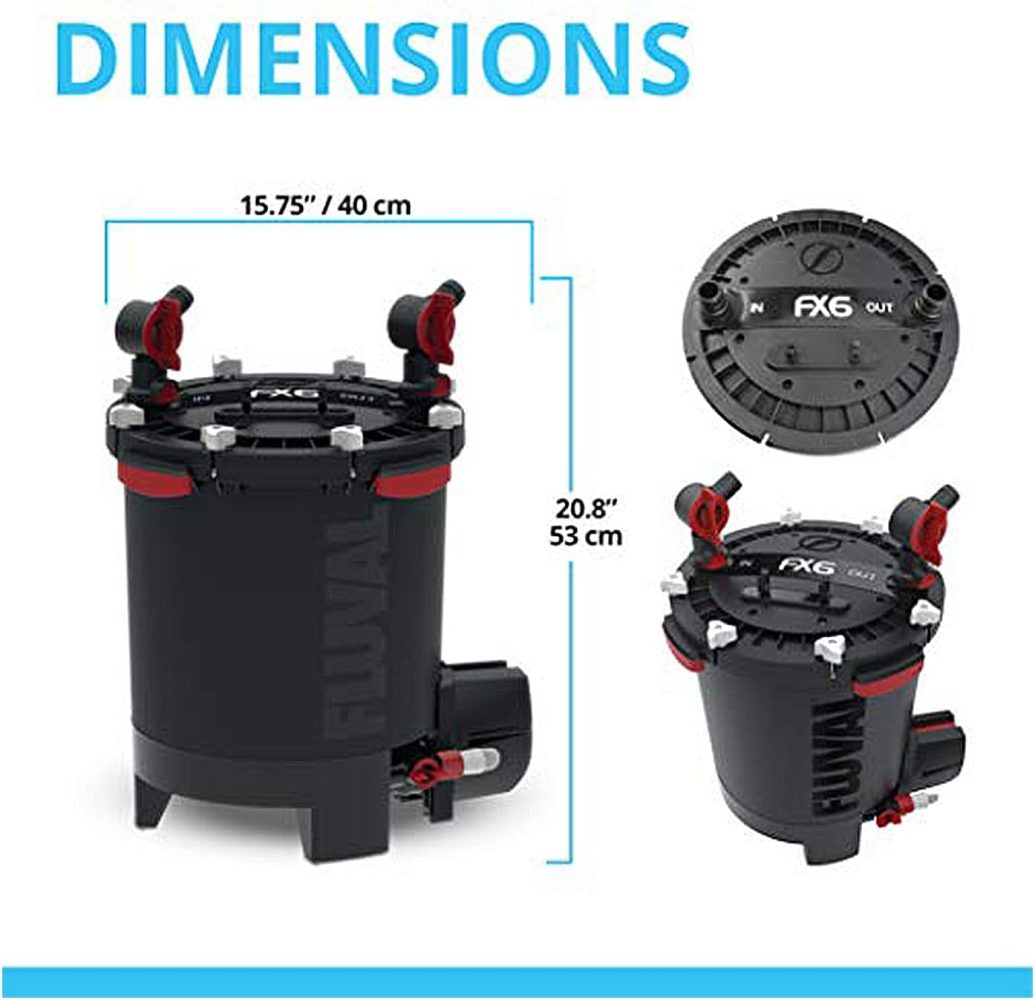 Fluval Filtro Externo FX6 3500 L/H - Imagen 3