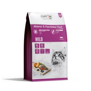 Pienso CUSTOM DIET Gato Wild Grain Free Salmón, Pollo y Huevo – 2 kg