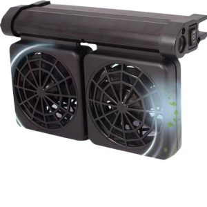 Ventilador Doble 4.3W para Acuarios y Terrarios – Refrigeración y Control de Temperatura