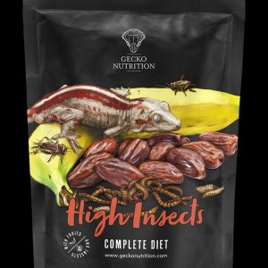 Gecko Nutrition High Insects 50 g – Alto contenido de insectos para reptiles