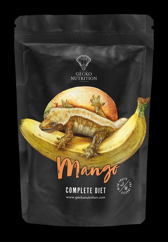 Gecko Nutrition Mango 50 g – Dieta Completa para Reptiles Frugívoros