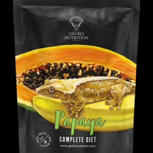 Gecko Nutrition Papaya 50 g – Dieta Completa para Reptiles Frugívoros